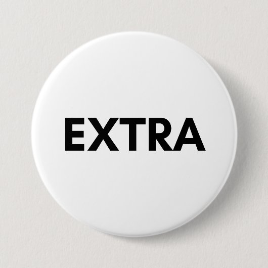 extra ronde button 7,6 cm (Voorkant)