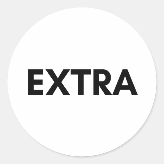extra ronde sticker (Voorkant)