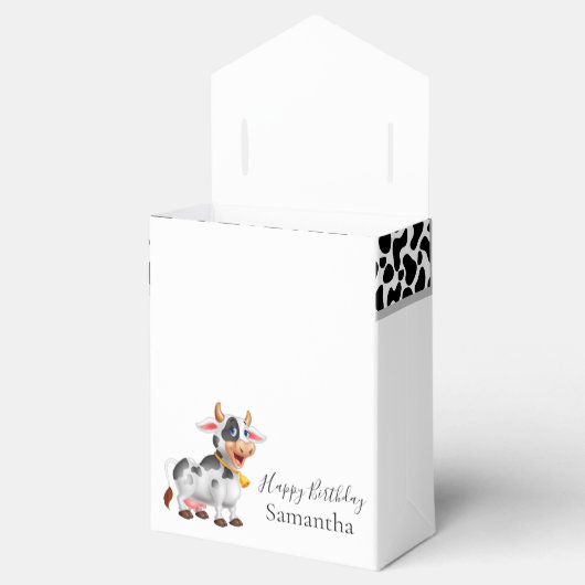 Extra speciaal met onze Koe gunstbox! Bedankdoosjes (Geopend)