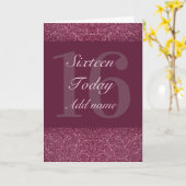 Extra speciale gepersonaliseerde verjaardagskaart  kaart (Gele Bloem)