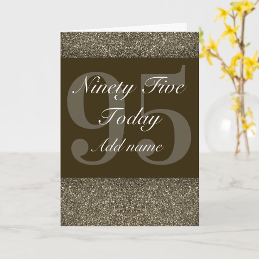 Extra speciale gepersonaliseerde verjaardagskaart  kaart (Gele Bloem)