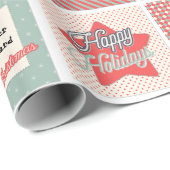 Extra Speciale Kerstgroeten Voeg namen toe Cadeaupapier (Rol Hoek)