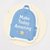 Extra speciale terug-naar-schoolstickers  labels (Design 2)