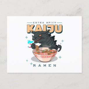 Extra Spicy - Kaiju Ramen - Ramen Fans Briefkaart