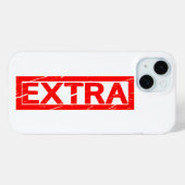 Extra stempel Case-Mate iPhone case (Achterkant (horizontaal))