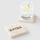 extra stenen onderzetter (Zijkant)