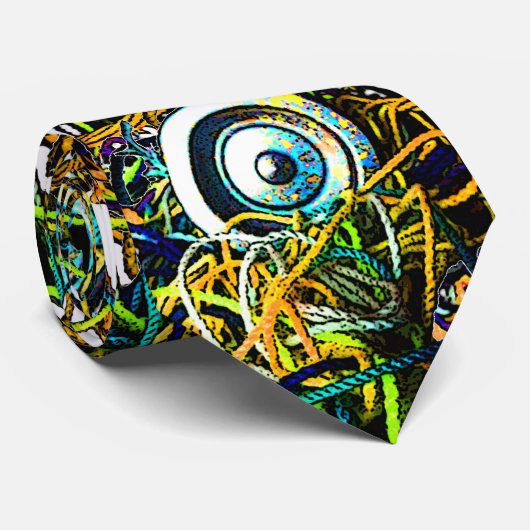 Extra string stropdas (Opgerold)