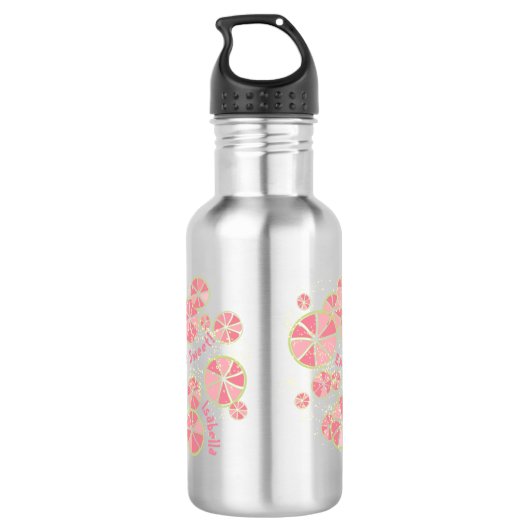 EXTRA SWEET! Fun Lemonade - Roze Punch Waterfles (Achterkant)