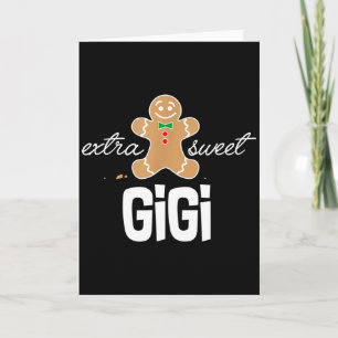 Extra Sweet Gigi _ Schattig Kerst Gingerbread Cade Kaart