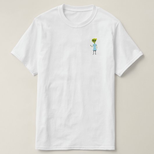 Extra teelballen voor en achter t-shirt (Design voorkant)