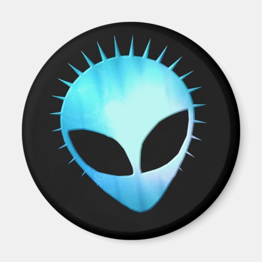 Extra Terrestrische ronde magneet (Voorkant)