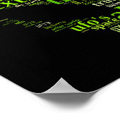 Extra terrestrische zoektocht naar de waarheid poster (Hoek)