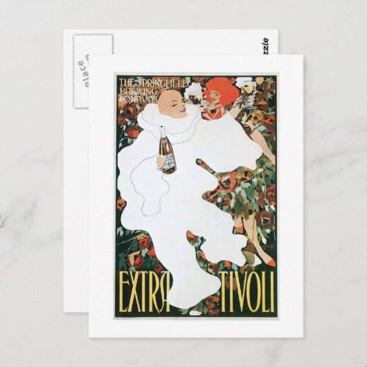 Extra Tivoli  Drink en art. Briefkaart (Voorkant / Achterkant)