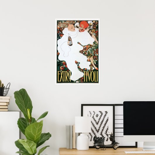 Extra Tivoli Drink en art. Poster (Thuiskantoor)