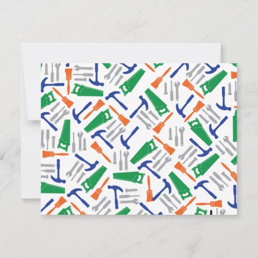 Extra uitnodiging op zaterdag voor Afbeelding (Achterkant)