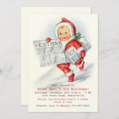 Extra uitnodiging tot vrijdag buiten de feestdag (Voorkant / Achterkant)