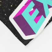 EXTRA VERLICHTING, BUITENAARDS, AQUI ESTAMOS Y NO  FLEECE DEKEN (Hoek)