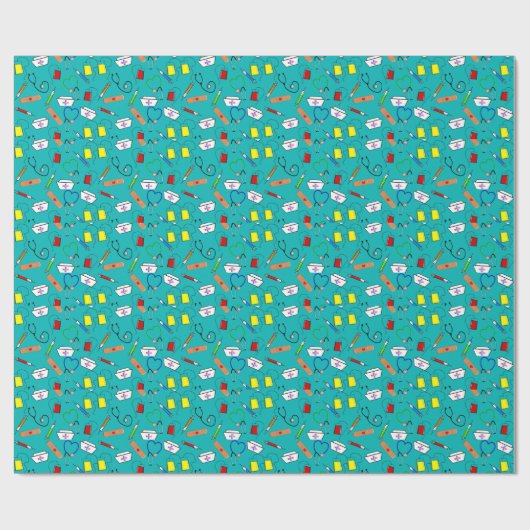 Extra verpleegmiddelen cadeaupapier (Vlak)