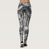 Extra vleermuizen Donkere gothische vampiers crypt Leggings (Achterkant)