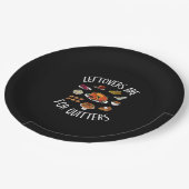 Extra vulling Y'all - restjes zijn voor stoppers Papieren Bordje (Gekanteld)