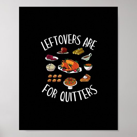 Extra vulling Y'all - restjes zijn voor stoppers Poster (Voorkant)