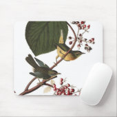 Extra Warbler van Audubon Muismat (Met muis)