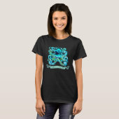 Extra zoute duiker Octopus Deep Zee Diving OC T-shirt (Voorkant volledig)