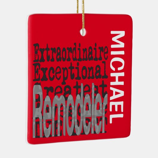 EXTRADAARDISCH DOUANE KERAMISCH ORNAMENT (Rechts)