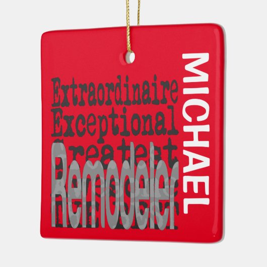 EXTRADAARDISCH DOUANE KERAMISCH ORNAMENT (Links)