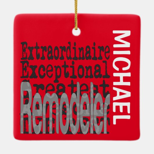 EXTRADAARDISCH DOUANE KERAMISCH ORNAMENT (Achterkant)