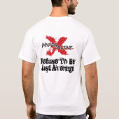 ExtraHyperActive Ambassador T-shirt (Achterkant)