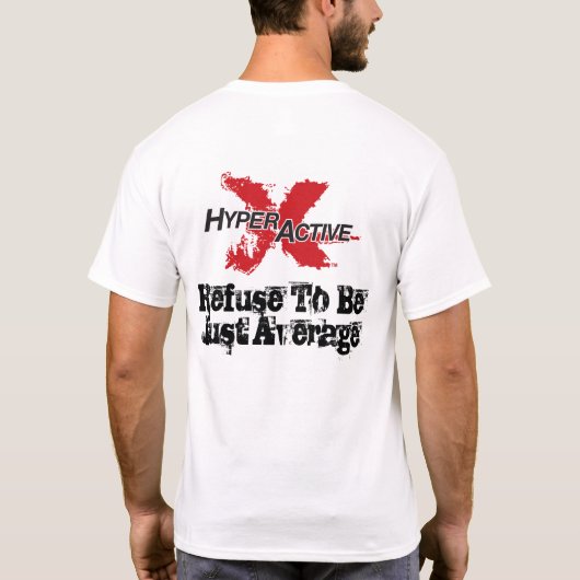 ExtraHyperActive Ambassador T-shirt (Achterkant)
