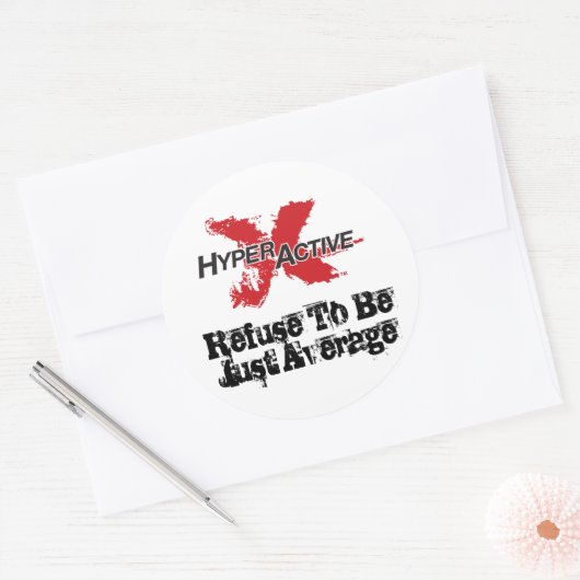 ExtraHyperActive Motivatie Sticker (Envelop)
