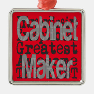 Extraordinaire cabinetabricine metalen ornament