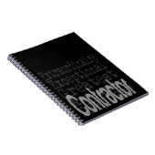 Extraordinaire contractant notitieboek (Rechterzijde)