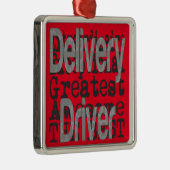 Extraordinaire expediteur metalen ornament (Rechts)