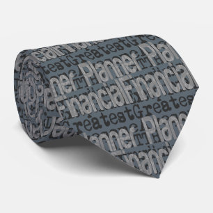 Extraordinaire financiële planner stropdas