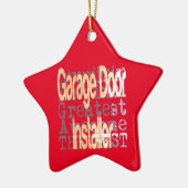 Extraordinaire garagedeur keramisch ornament (Links)