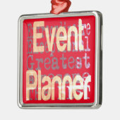 Extraordinaire gebeurtenisplanner metalen ornament (Links)