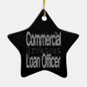 Extraordinaire handelsagent keramisch ornament (Achterkant)