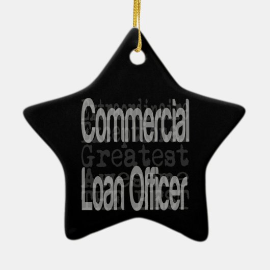 Extraordinaire handelsagent keramisch ornament (Achterkant)