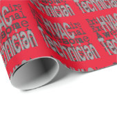 Extraordinaire HVAC-technicus Cadeaupapier (Rol Hoek)