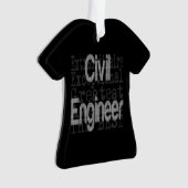 Extraordinaire ingenieur ornament (voorkant)