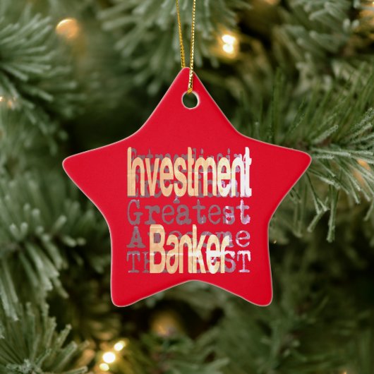 Extraordinaire investeringsbank keramisch ornament (Boom)