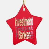 Extraordinaire investeringsbank keramisch ornament (Links)