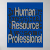 Extraordinaire medewerker poster (Voorkant)