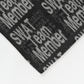 Extraordinaire medewerker van het SWAT-team Fleece Deken (Hoek)