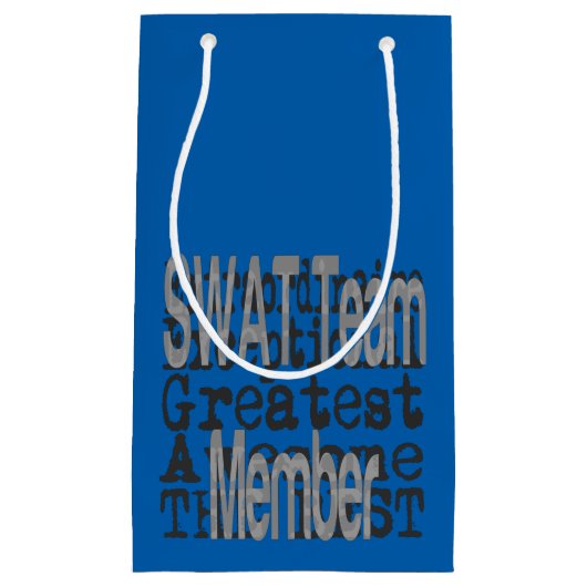 Extraordinaire medewerker van het SWAT-team Klein Cadeauzakje (Voorkant)