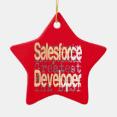 Extraordinaire ontwikkelaar keramisch ornament (Voorkant)