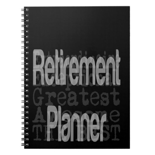 Extraordinaire pensioenplanner notitieboek (Voorkant)